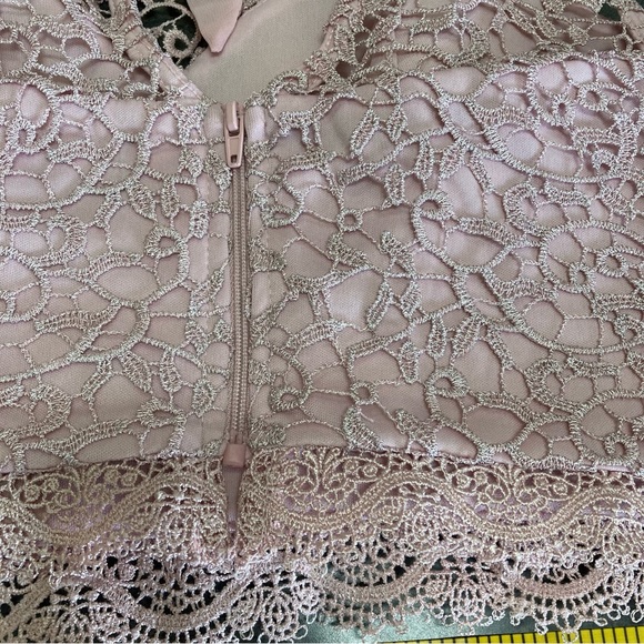 Sequin Hearts Size 3 Pink Glitter Zippered Halter Top NWT - Picture 10 of 13